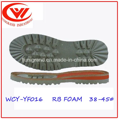 Rubber Foam Outsole for Men Shoes