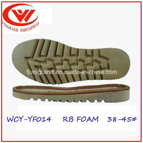 Rubber Foam Outsole for Men Shoes