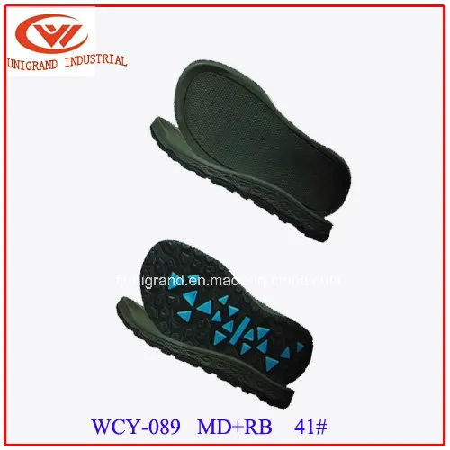 Summer Best Sale Sandals Outsole Not-Slip Outdoor Beach Sole with EVA and Rb/TPR Material