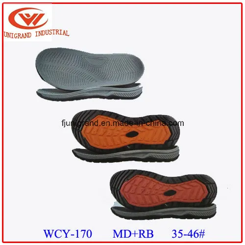 Summer Skid Proof MD+Rb Material Series Sandals Sole