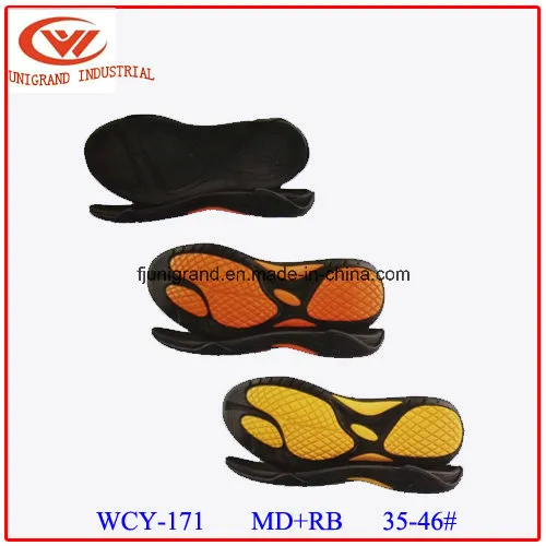 Summer Skid Proof MD+Rb Material Series Sandals Sole