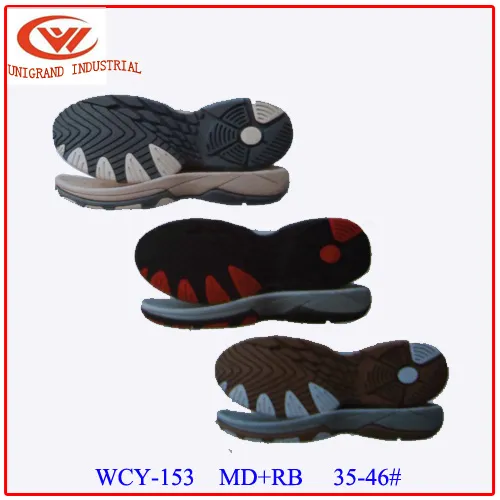 Unisex EVA Rubber Outsole for Making Sandals Men Shoes