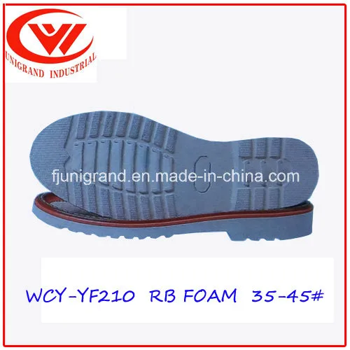 Wearproof Shoe Sole Rubber Foam Durable Outsole