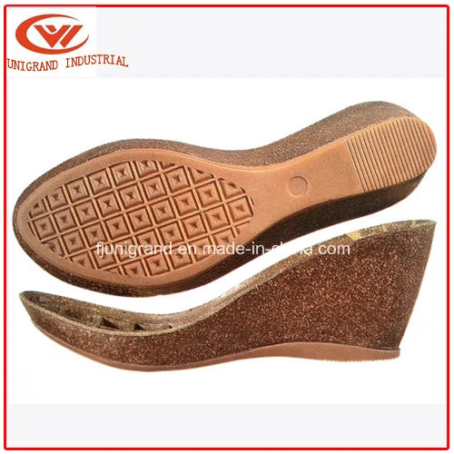 Wedge Heel Cork Sole for Ladies Sandals Women Shoes