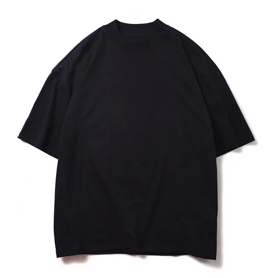 OEM Oversized T Shirt 100% Cotton Blank High Quality Custom Logo Heavyweight Luxury Drop Shoulder Boxy T Shirt for Men