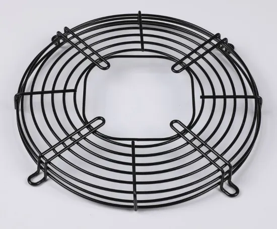 Custom External Rotor Fan Guard Protector Black Metal Guard Fan Guard Mesh Net Cover Air Conditioner Fan Guard Grills