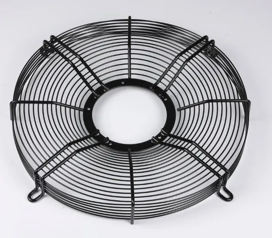 Custom External Rotor Fan Guard Protector Black Metal Guard Fan Guard Mesh Net Cover Air Conditioner Fan Guard Grills