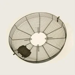 Different Types Powder Coating Steel Fan Guard for Protection Fan Mesh