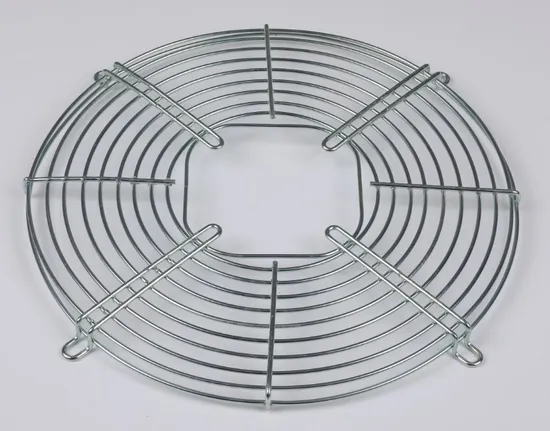 Galvanized Spiral Wire Flat Type Metal Fan Guard