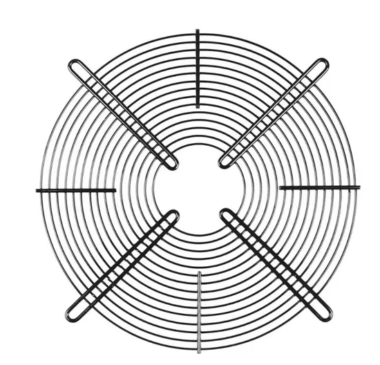 Heat Dissipation Fan Iron Axial Civil Fan Guards