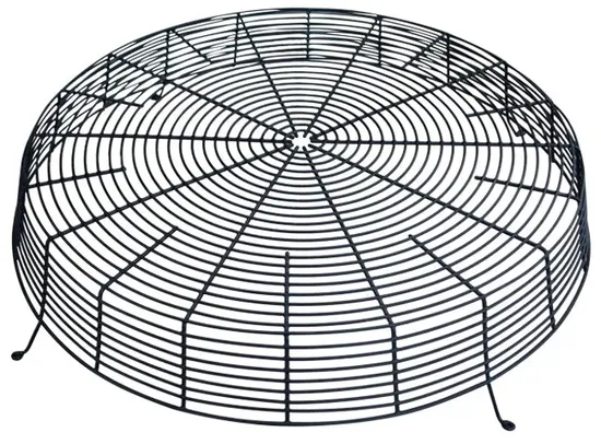 OEM Coated 304 Stainless Steel Fan Guard with Gasket