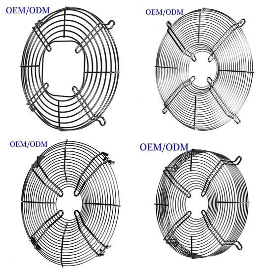 OEM Various Steel Painted Flat Fan Guard Finger Fan Grille Fan Finger