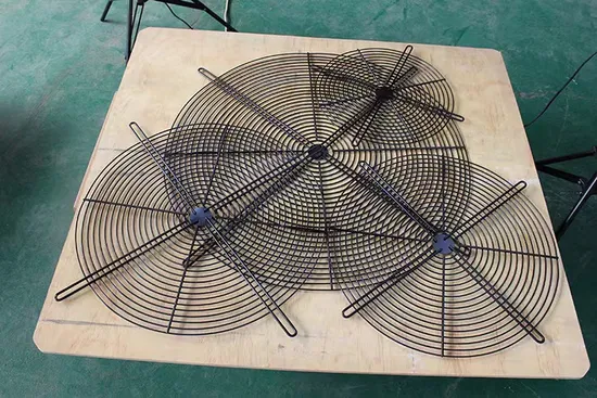 OEM Various Steel Painted Flat Fan Guard Finger Fan Grille Fan Finger