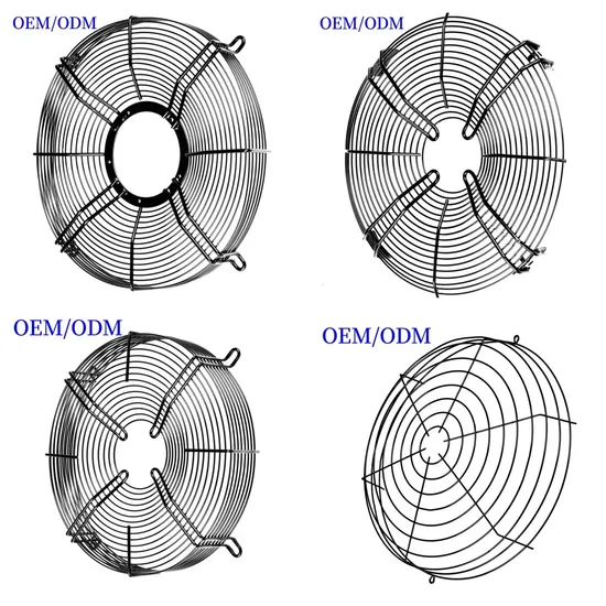 OEM Various Steel Painted Flat Fan Guard Finger Fan Grille Fan Finger