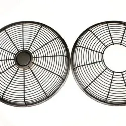 Protect Fan Cooling Condenser Metal Welded Wire Mesh Fan Guards Grills