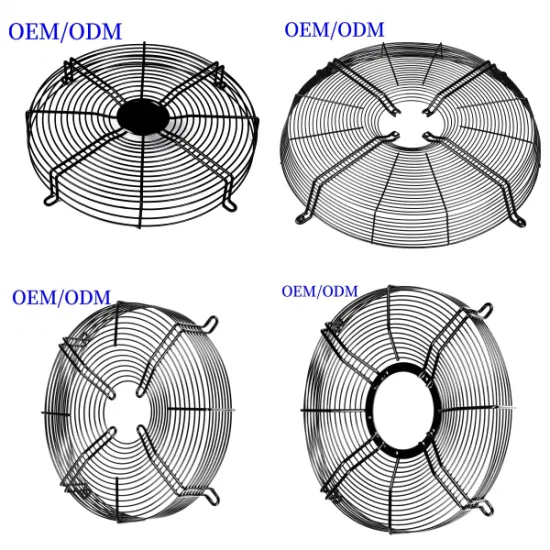 Wire Fan Grill Guard for PC Case and Industrial Exhaust Fan Cover