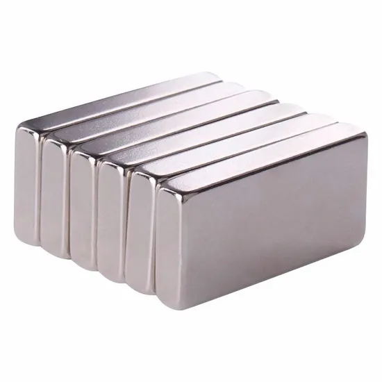 China Factory Supply Neodymium Magnet N52 N35 Rectangular Block Square Bar Magnets