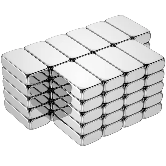 China Factory Supply Neodymium Magnet N52 N35 Rectangular Block Square Bar Magnets