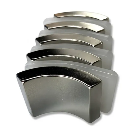 Customized Motors Segment Arc Shape Neodymium Permanent Tile Magnet