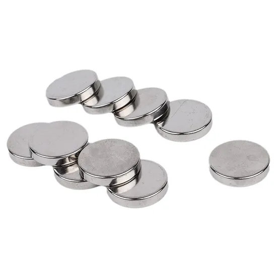 Customized Round Disc NdFeB Rare Earth Permanent Cylinder Neodymium Magnet