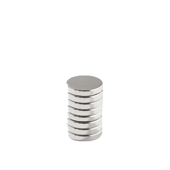 Customized Round Disc NdFeB Rare Earth Permanent Cylinder Neodymium Magnet