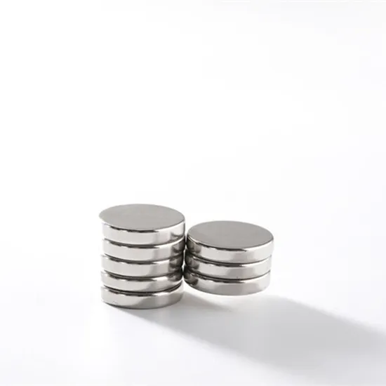 Customized Round Disc NdFeB Rare Earth Permanent Cylinder Neodymium Magnet