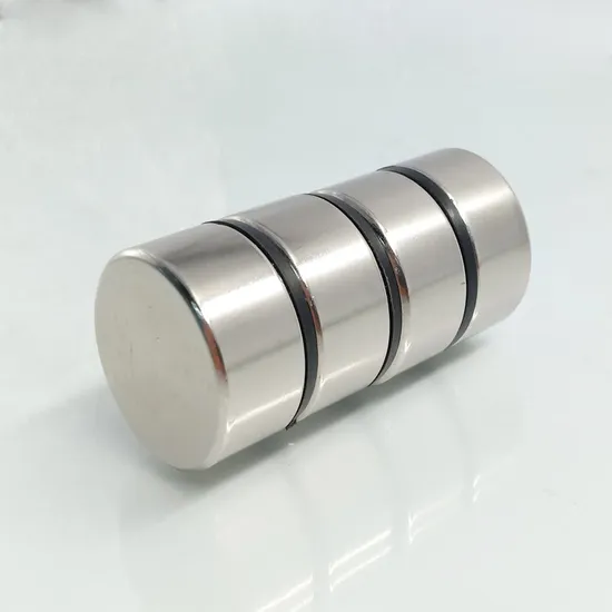 Customized Round Disc NdFeB Rare Earth Permanent Cylinder Neodymium Magnet