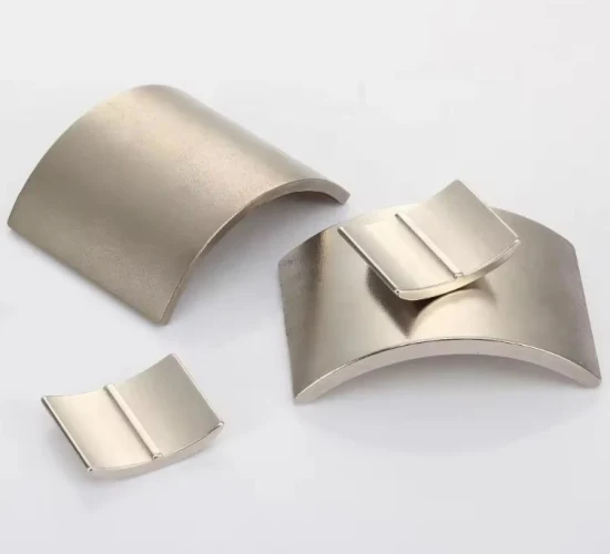 N52 Grade High Performance Customization Permanent Neodymium Arc Magnets Strong Curved Magnets