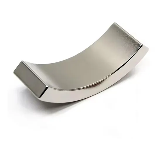 N52 Grade High Performance Customization Permanent Neodymium Arc Magnets Strong Curved Magnets