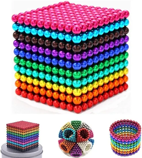 Buckyballs Various Creative Play Colourful Balls Rainbow Magnet Balls