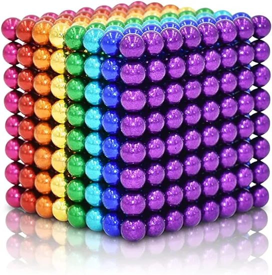 Factory Custom Colorful Magnetic Balls Neodymium Sphere Magnets Toys in Stock