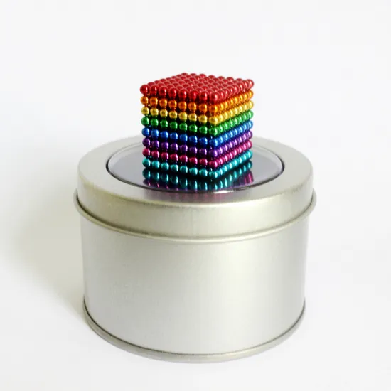 Factory Wholesale Neodymium Magnet Sphere Rainbow Magnetic Balls in Stock