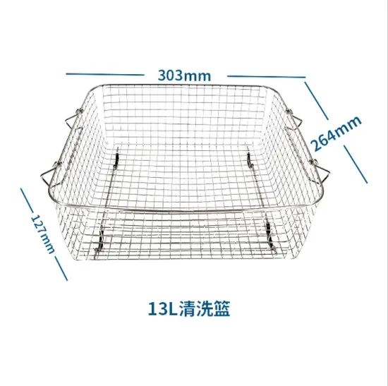 304 Stainless Steel Cleaning Basket Disinfection Box Instrument Packing Baskets