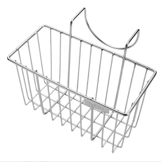 304 Stainless Steel Sink Drain Hanging Basket Storage Rack