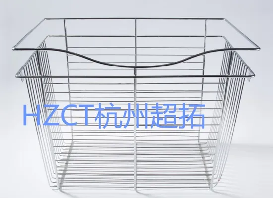 High End Supermarket Metal Wire Basket Mesh Shelf Series