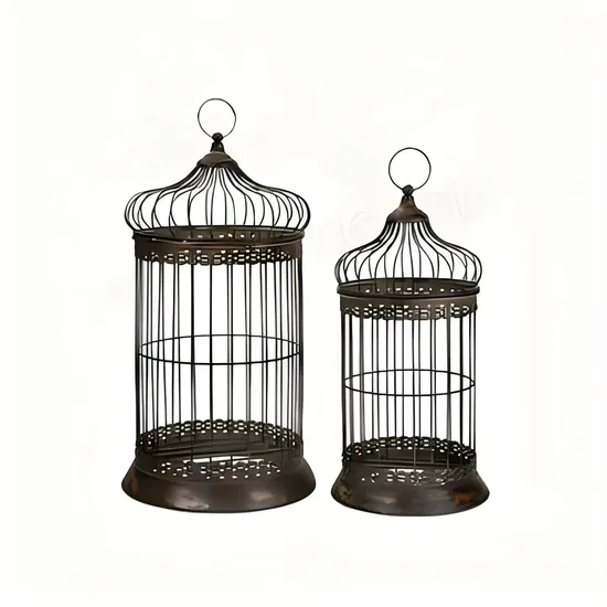 High Quality Different Color Size Style Metal Bird Cage