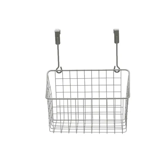 Kitchen Bathroom Multi-Functional Wall Hanging Large Capacity Metal Storage Basket