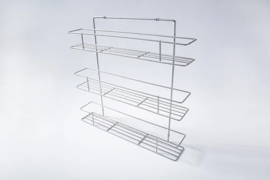 Metal Spice Rack with 4-Layer for Kitchen Storage Rack