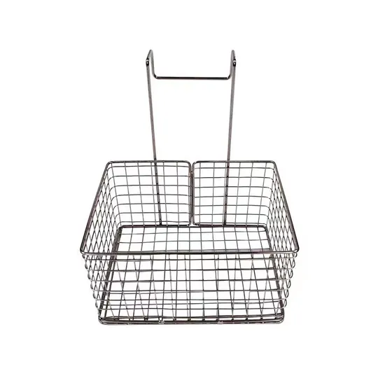 Multifunctional Stainless Steel Hanging & Vegetable Drainer Basket for Storage