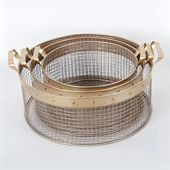 OEM High Quality Different Color Size Metal Laundry Basket