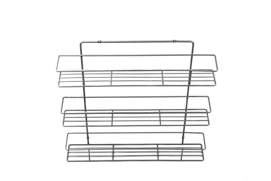 OEM High Quality Metal Wire Basket Frame Rack Kitchen Storage Shelf