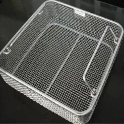 OEM Metal Wire Supermarket Rectangular Wire Basket