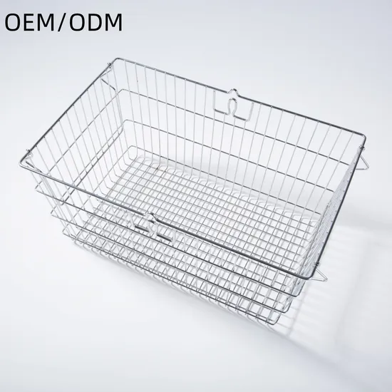 OEM Restaurant Wire Baskets Stainless Steel Storage Basket Fruit Basket