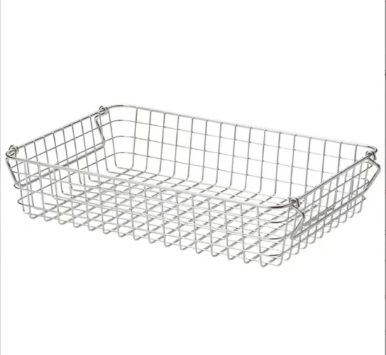 OEM Stainless Steel Storage Kitchen Large Metal Bathroom Balcony Laundry Baskets