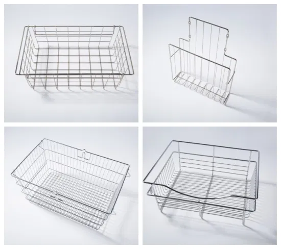 Wholesale High Quality Wire Basket Metal Iron Storage Basket for Kitchen Storage