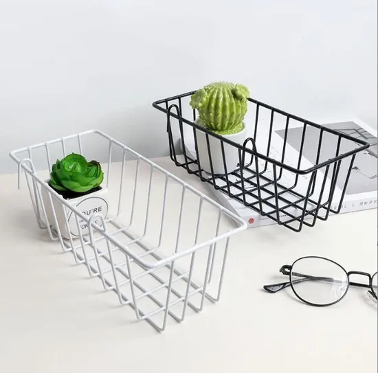 Wire Mesh Matching Hook Thick Thick Hole Plate Hanging Basket