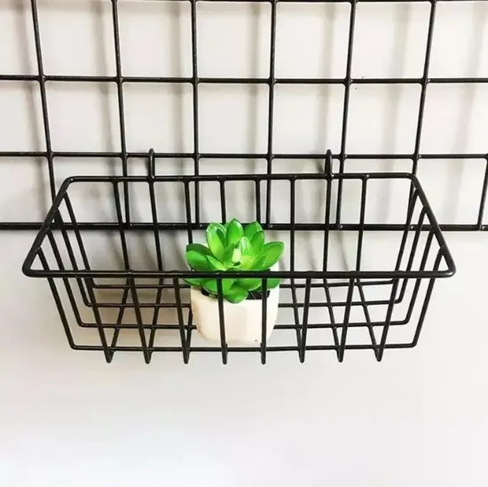 Wire Mesh Matching Hook Thick Thick Hole Plate Hanging Basket