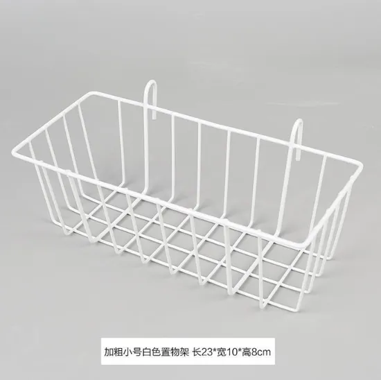 Wire Mesh Matching Hook Thick Thick Hole Plate Hanging Basket