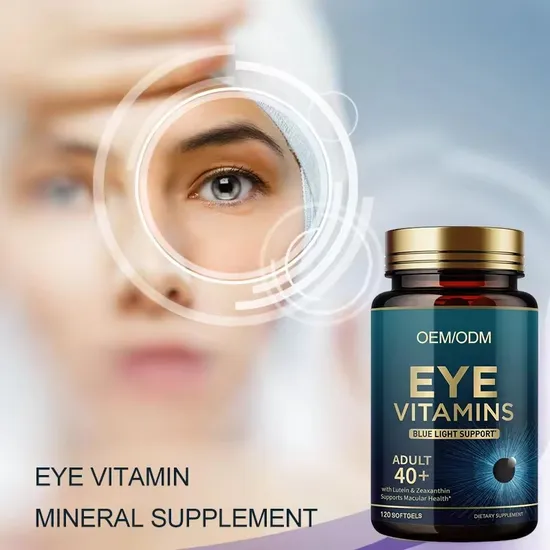 OEM Eye Health Care Lutein Mineral Supplement Eye Vitamin Capsule