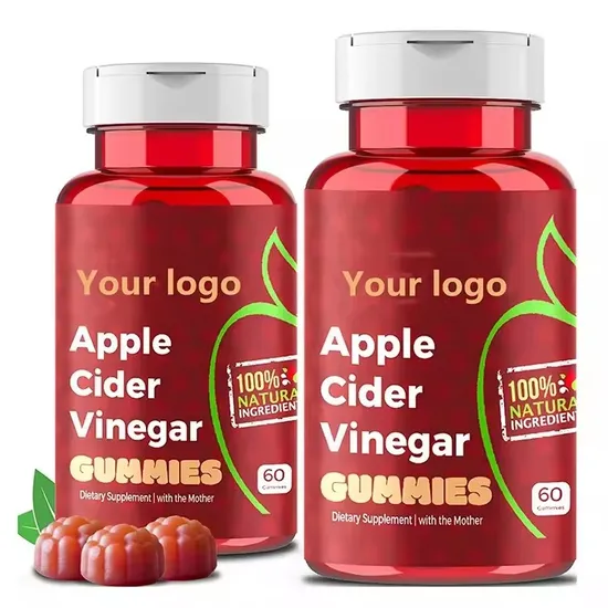 OEM/ODM Natural Organic Healthcare Supplement Vegan Weight Loss Slimming Cider Vinegar Gummies